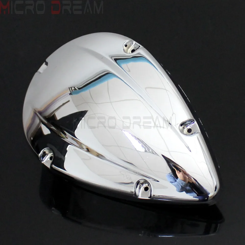 ABS Plastic Motorcycle Chrome Air Cleaner Filter Cover Protector For Honda Shadow ACE VT VT400 VT750 2004-2012