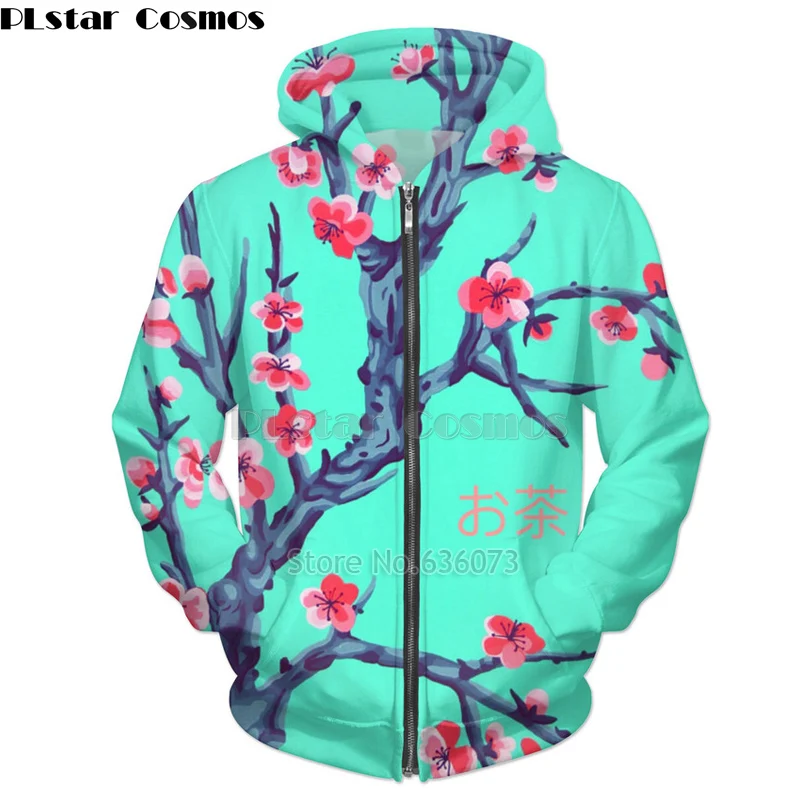 PLstar Cosmos 2018 New Fashion 3D Hoodie Arizona Ice Tea Print 3D Zipper Hoodie Mens Womens Crewneck Sweatshirt