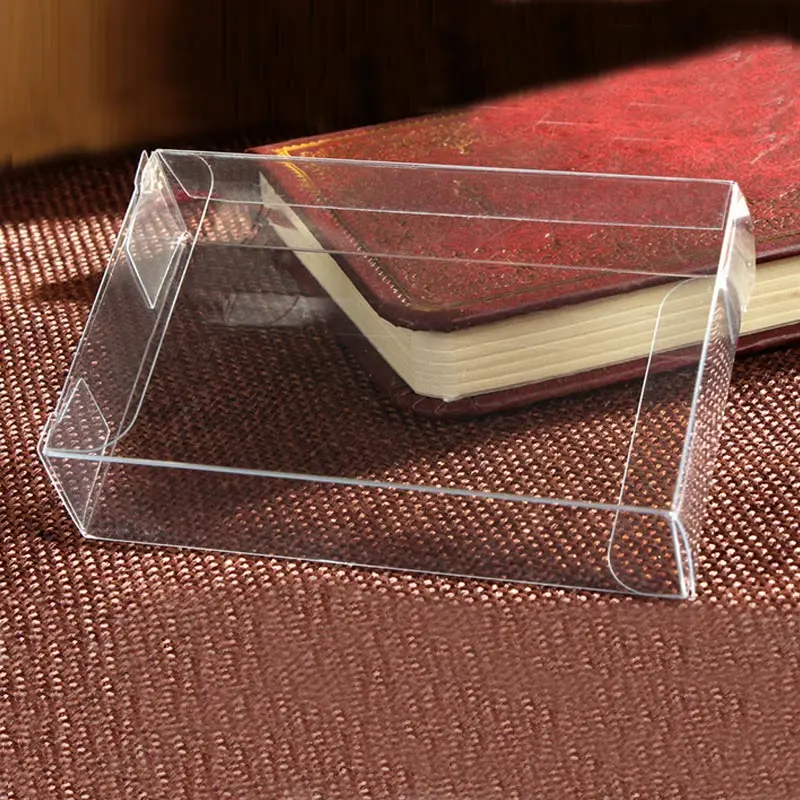 50pcs 2xWxH Jewelry Gift Box Clear Boxes Plastic Box Transparent Storage Pvc Box Packaging Display Pvc Boxen For Wed/christmas