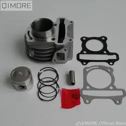 GY6-60 GY6 60CC 44MM Big Bore Kit / Cylinder Piston Ring Gasket Set for 139QMB GY6-50 4 stroke Scooter Moped ATV