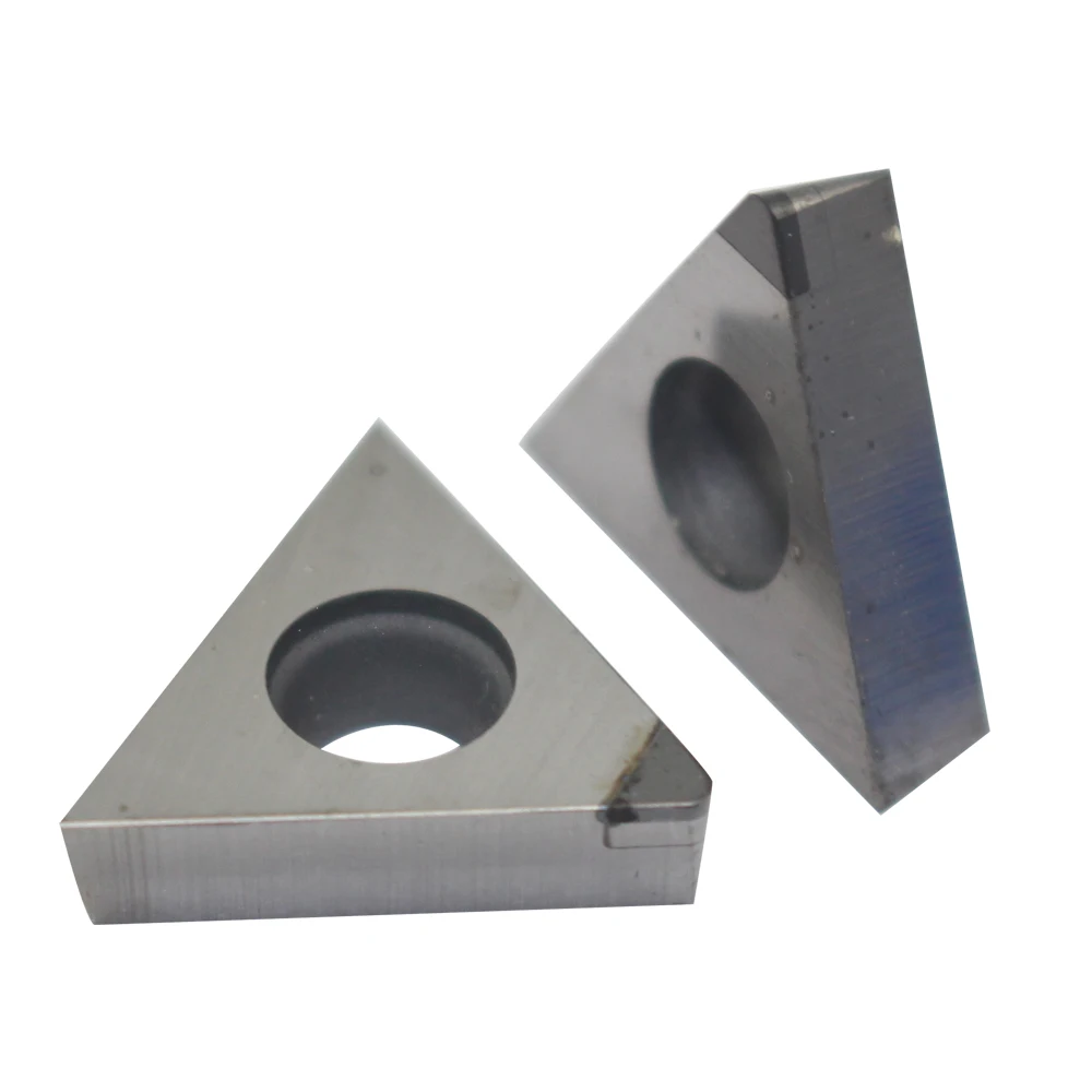 TCGT16T308 1 cái CBN Công Cụ CNC AL + Hợp Kim THIẾC gỗ Kim Cương chèn nhôm carbide chèn thích hợp cho chế biến nhôm