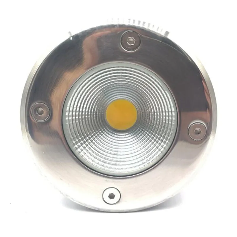 New IP68 10W 15W COB Waterproof LED Underground Light Outdoor Ground Garden Path Floor Buried Yard Spot Landscape 85-265V DC12V