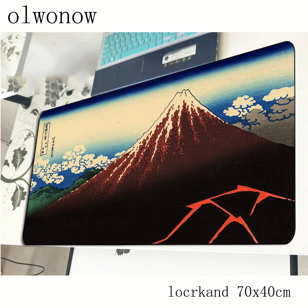 art mouse pad gamer New arrival 700x400x2mm notbook mouse mat gaming mousepad large locked edge pad mouse PC desk padmouse