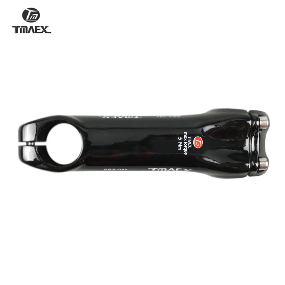 TMAEX-Full Carbon Bicycle Stem, Lightweight, MTB, Road Bike, Ultra Light, 6, 17Degrees, 31.8mm, Bicycle Accessories