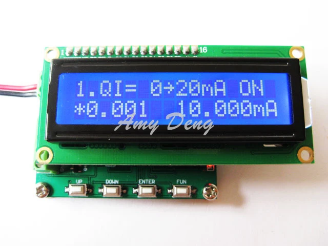 4-20mA / 0-10V current and voltage generator source transmitter