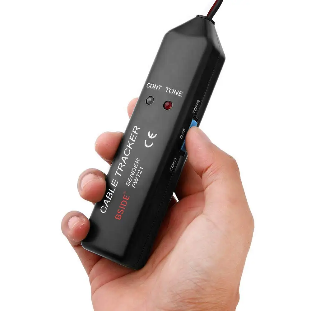 Kabel Tracker RJ11 Kawat Tracer Ethernet Tracker Telepon Tone Generator Line Toner Tester untuk Jaringan Telepon