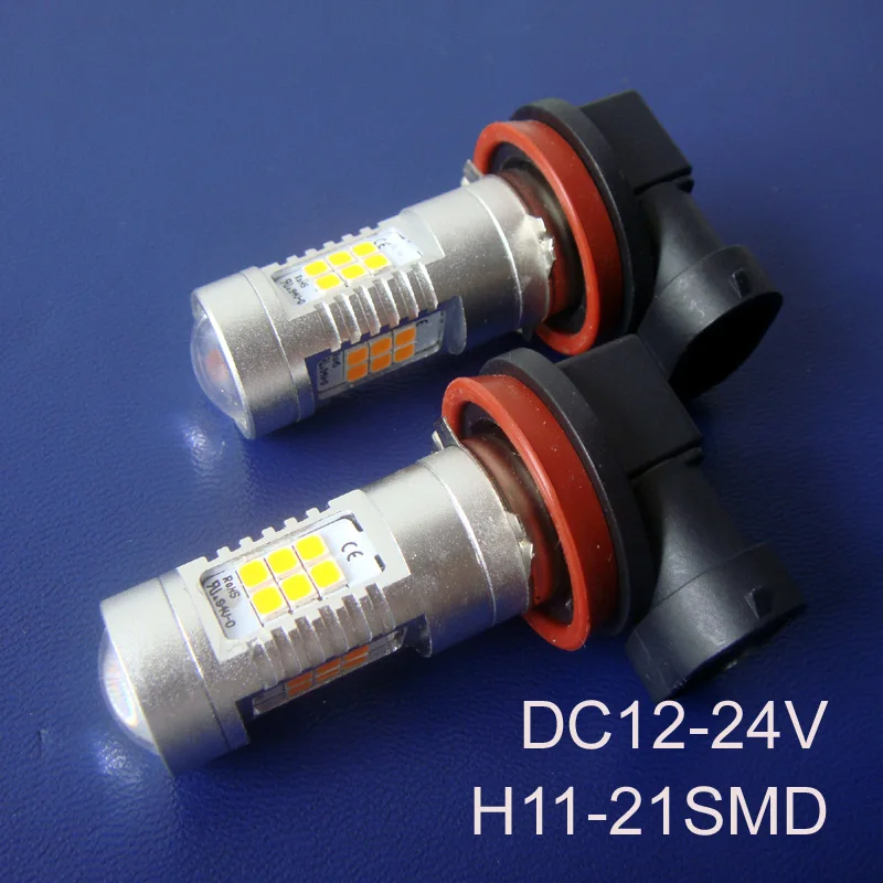 

High quality 12/24VAC/DC Car H11 Led Fog Lamp,Auto H8 10W High power Led Bulb Lamp light free shipping 20pcs/lot