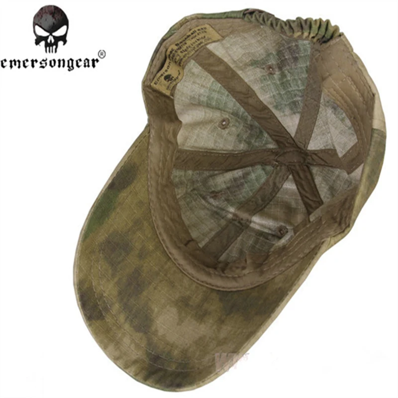 EMERSON tactical Baseball Cap  Cap Anti-scrape Grid Fabric camouflage atfg EM8708 Hunting Caps