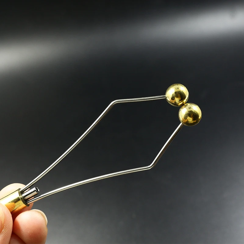 1pcs Standard size heavy bullet head bobbin holder with ceramic tube tip & hollow ball grip fly tying tools fly fishing widgets