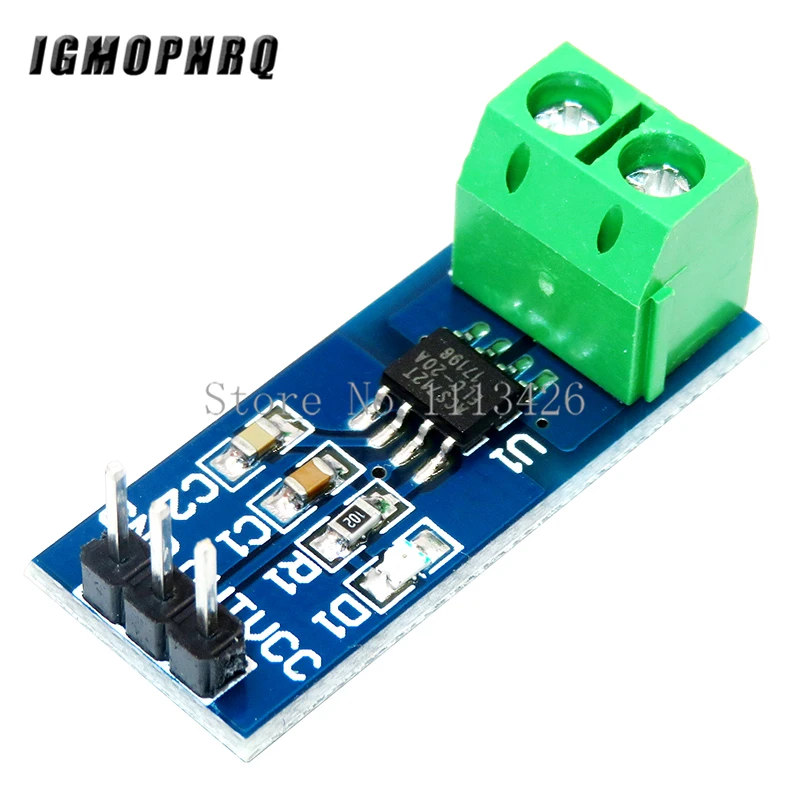 10pcs New ACS712 Hall Current Sensor Module 5A 20A 30A ACS712 module ACS712-5A ACS712-20A ACS712-30A