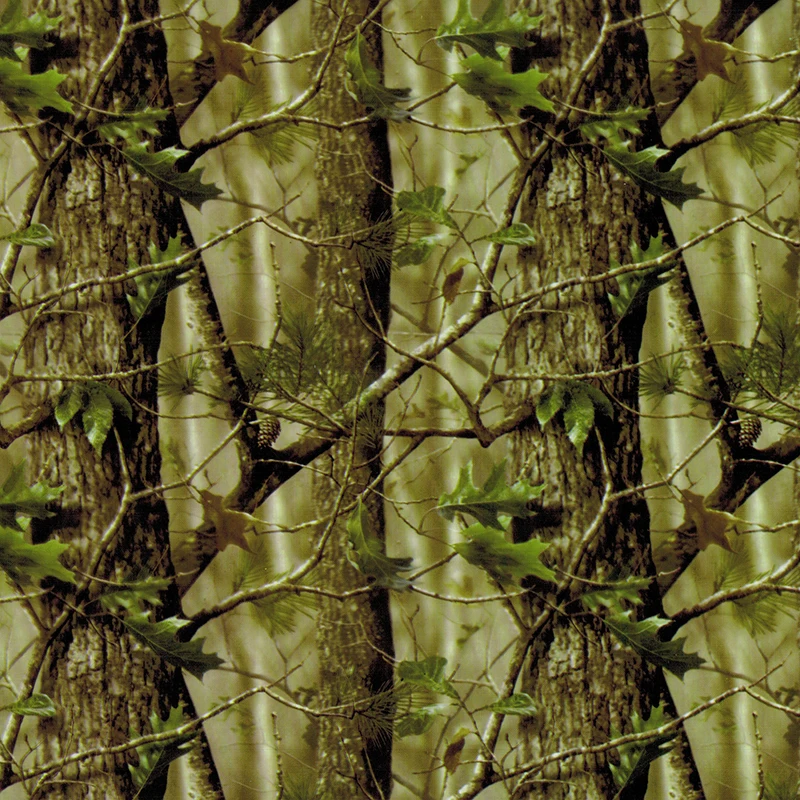 

CSMY1004 1M*10M green camo trees hydrographic film water transfer printing films