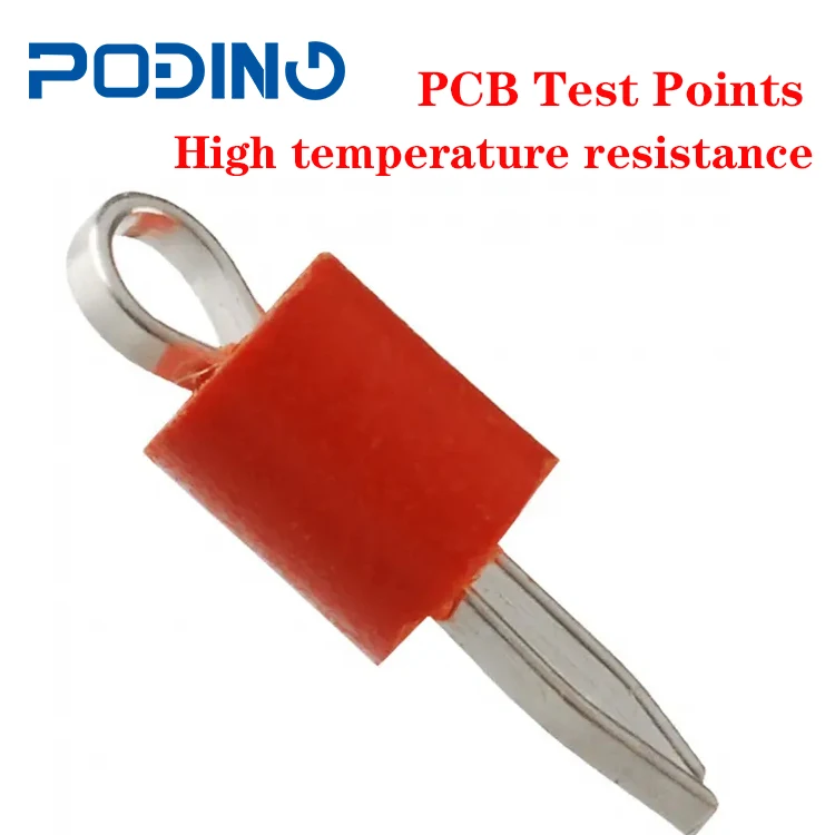 

Poding PCB Test Point High Temperature Resistance Red THM Test Points TP-5000