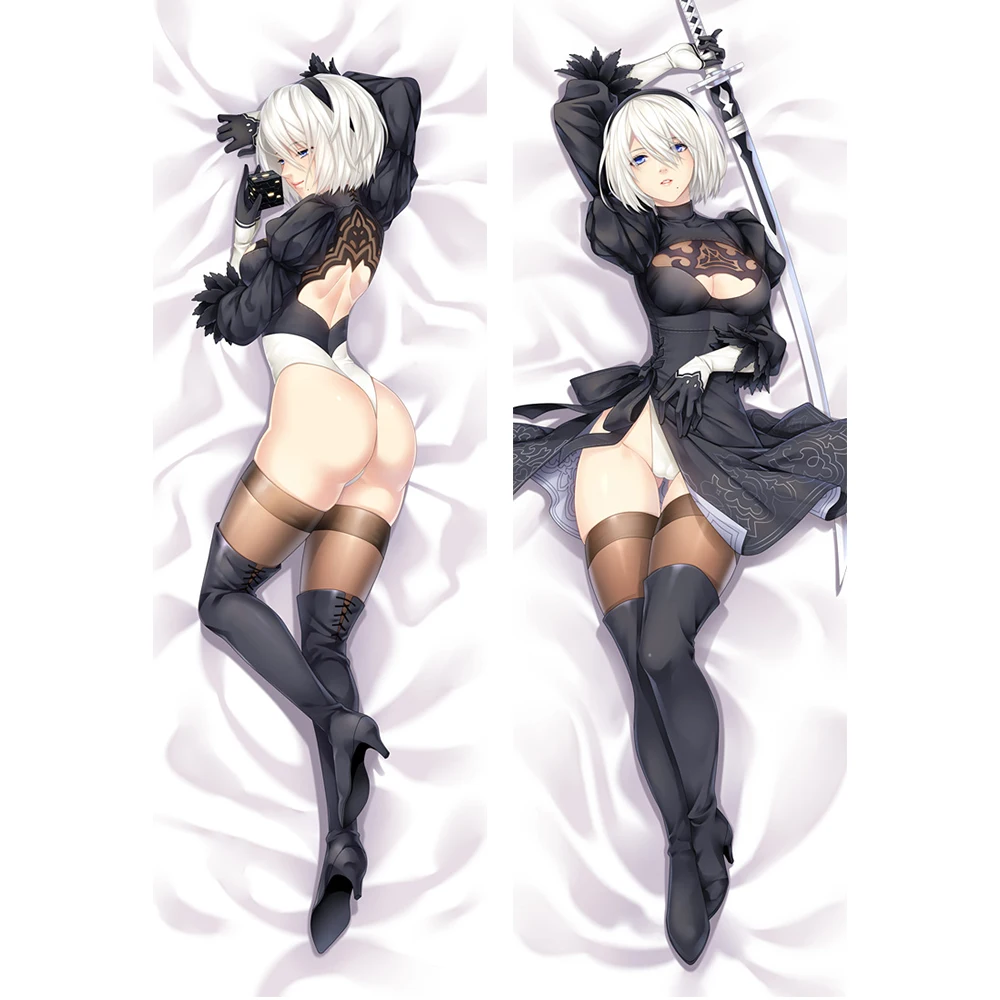 

Dakimakura-Nier: Automata, Anime Body Pillow Case Cover, No.2 B, 50x150cm