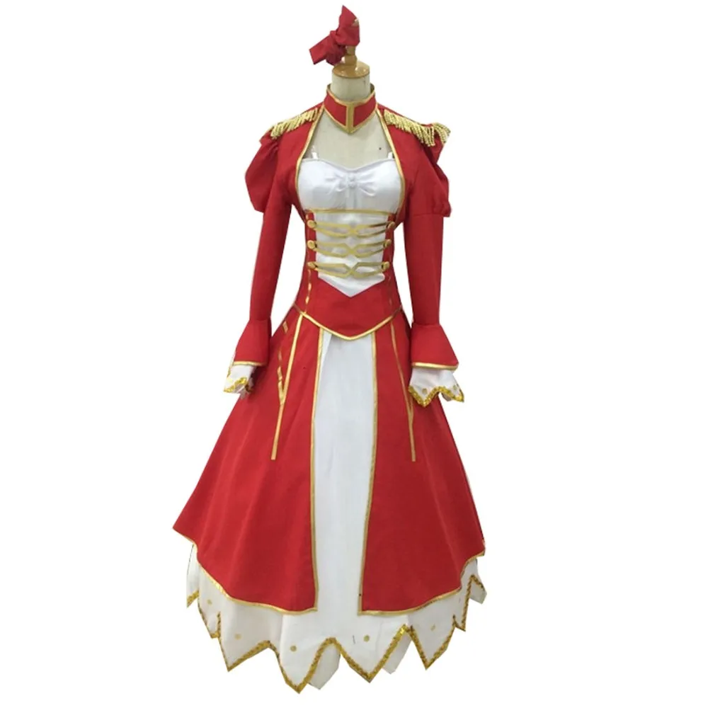 

2019 Japanese Anime Fate Grand Order Cosplay Costume Artoria Pendragon Nero Cosplay Costume Saber Cosplay Full Set