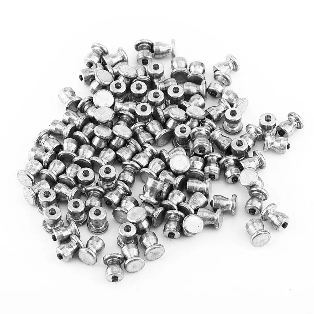 100pcs/lot Car Tires Studs Spikes Wheel Car 8mm Snow Chains For Car Vehicle Truck Motorcycle Tires Winter Universal