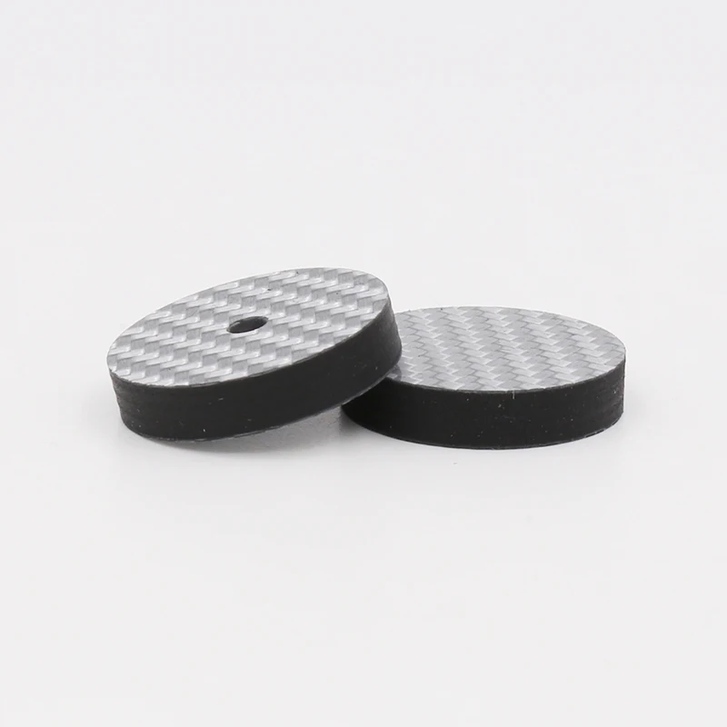 Carbon Fiber Speaker Isolation 25x5mm Spike Base Pad Shoe Feet Hifi CD