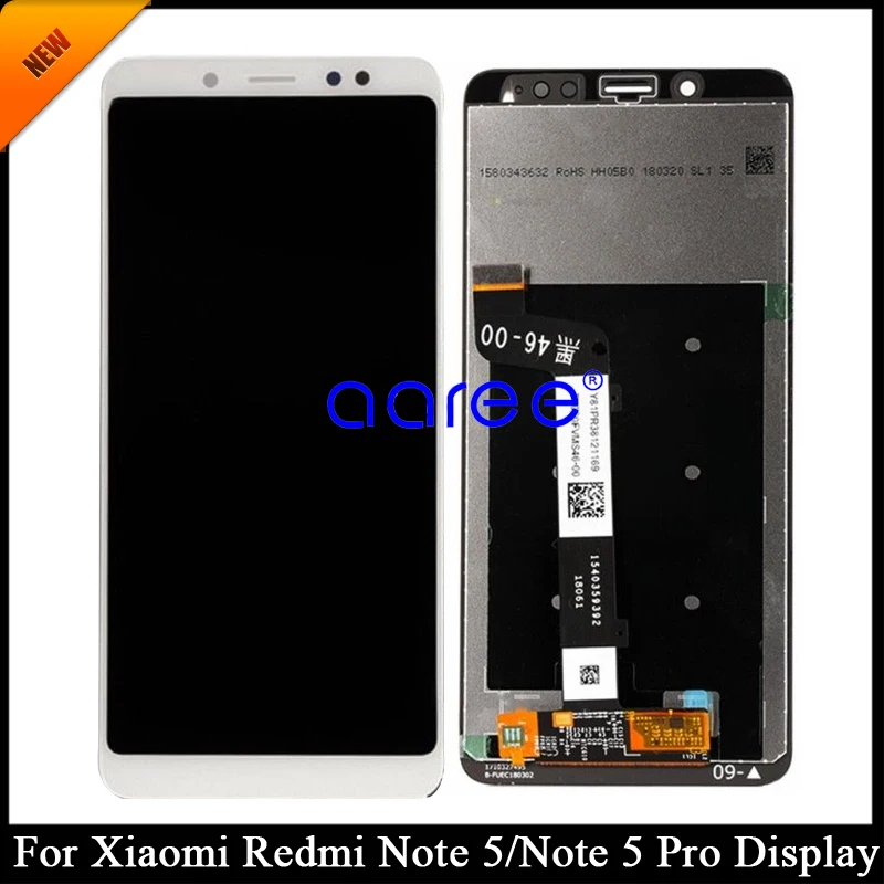 100% tested Grade AAA 5.99\' For Xiaomi Redmi Note 5 LCD Display For Xiaomi Redmi Note 5 Pro LCD Screen Touch Digitizer Assembly