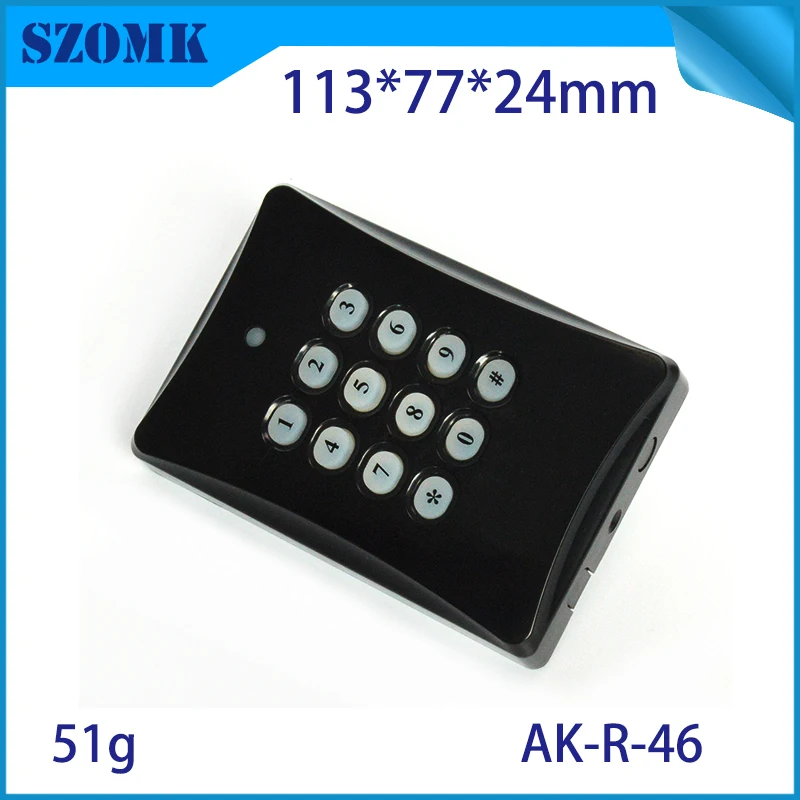 

10 Pieces 113*77*24mm plastic RFID door access control enclosure distribution box szomk keypad access housing junction box