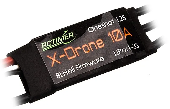 Rctimer X-Drone Mini ESC 10A (1-3S) BLHeli Firmware 1s-3s LiPo X-Drone10A