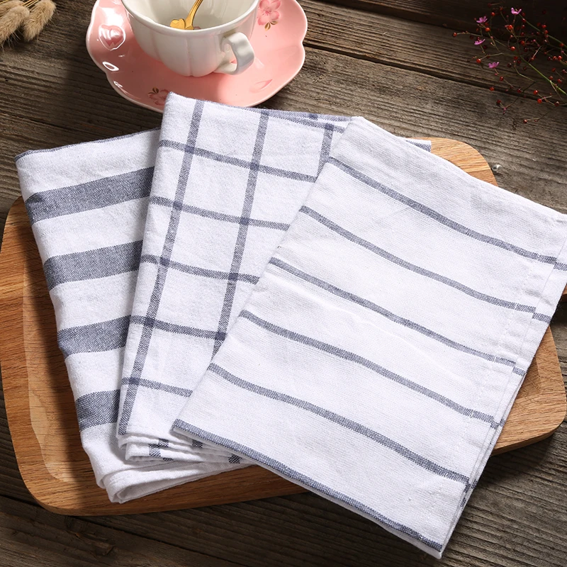 American country embroidered cloth napkins placemats cloth folded white cotton high-quality multi-purpose household fabric