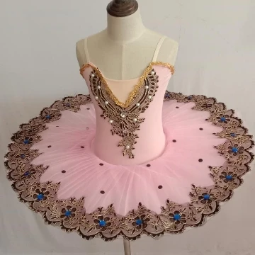 

Ballet Tutu Swan Lake Girls Ballet Costume Ballerina Stage Performance show Children Ballet Professional Dance Dress For kids