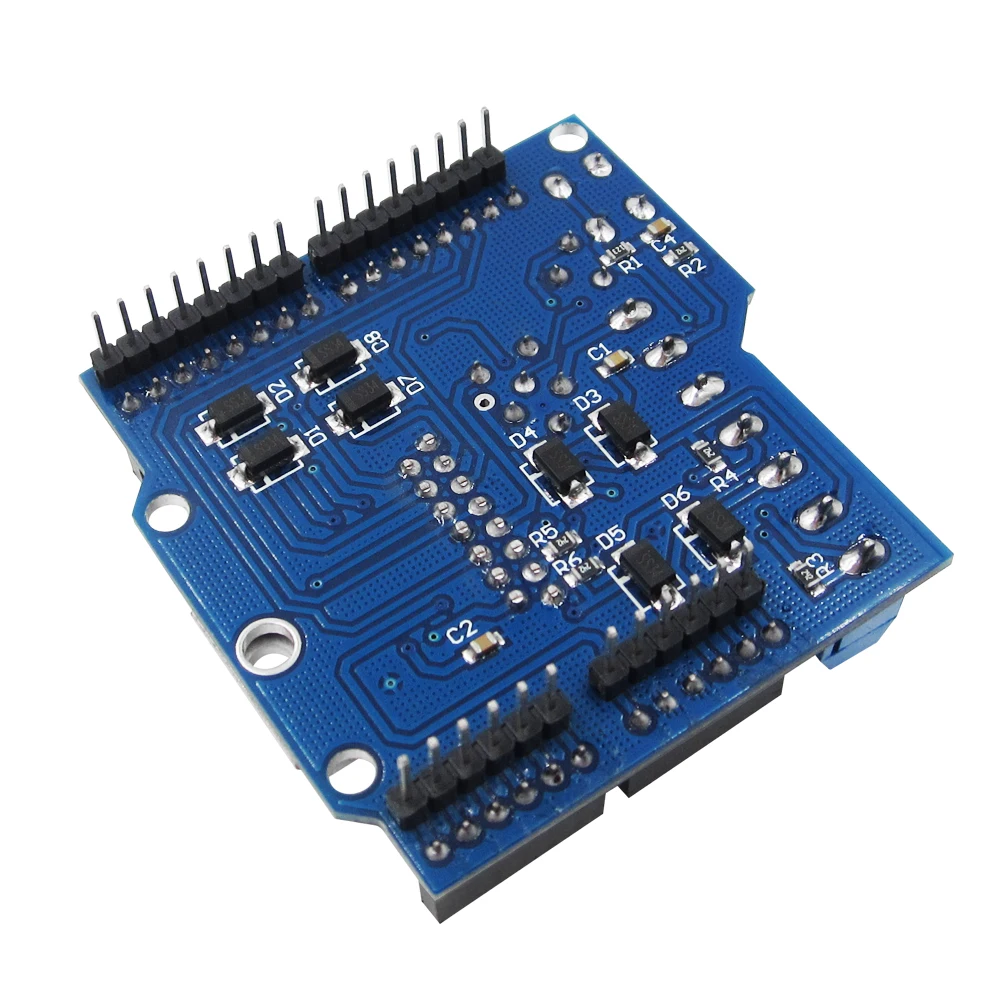 HAILANGNIAO Factory Directly Sale NEW V3 Motor controller Shield L298N 2A 2 motors for UNO R3 Atmega328 Atmega168