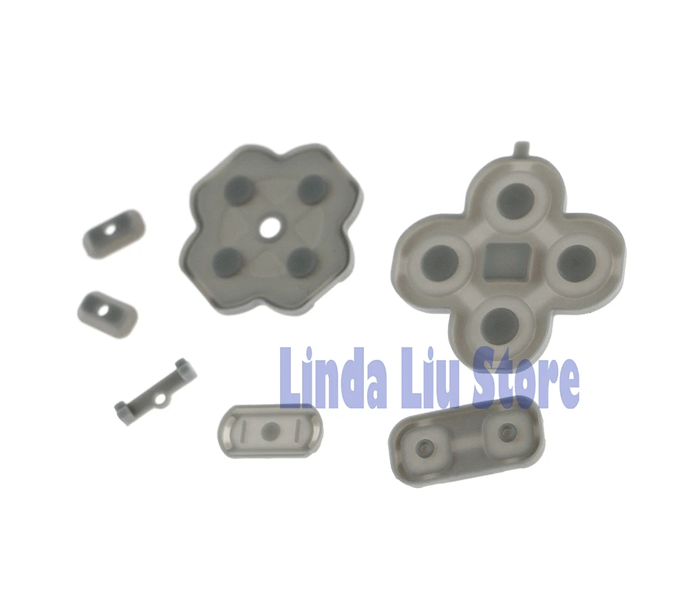 

60sets/lot Game Repair For NEW 3DSXL 3DSLL rubber keypad conducting buttons conductive dpad pad