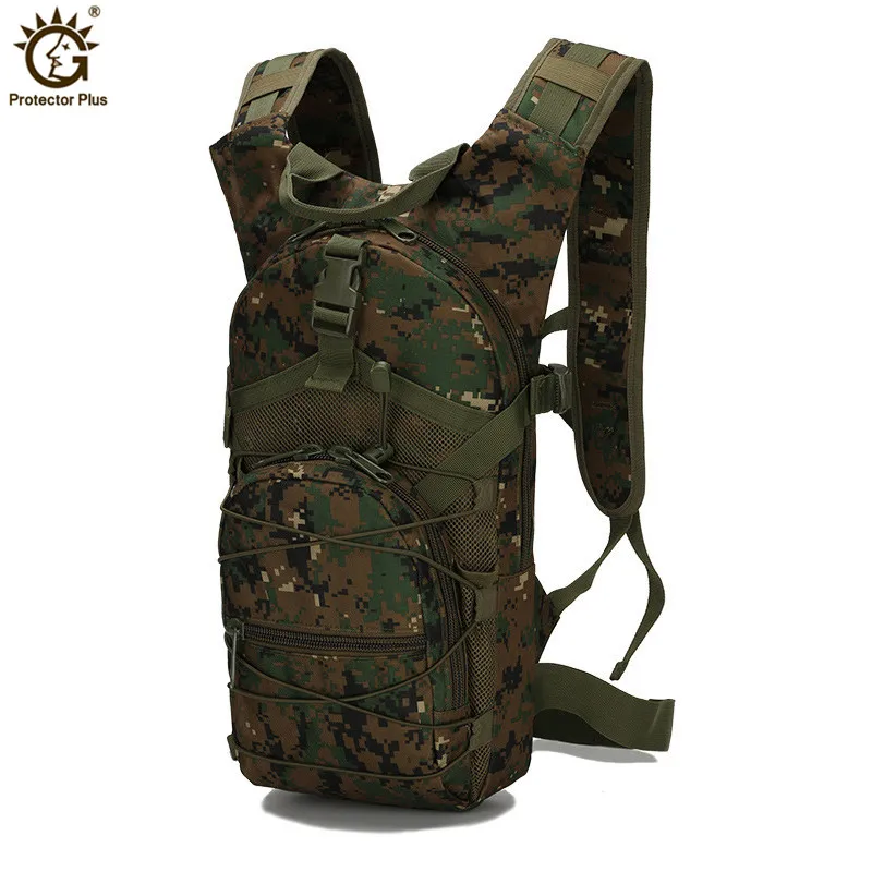 15L Tactical Backpack 800D Oxford Molle Hiking Bicycle Backpacks Outdoor Sports Cycling Climbing Camping Bag