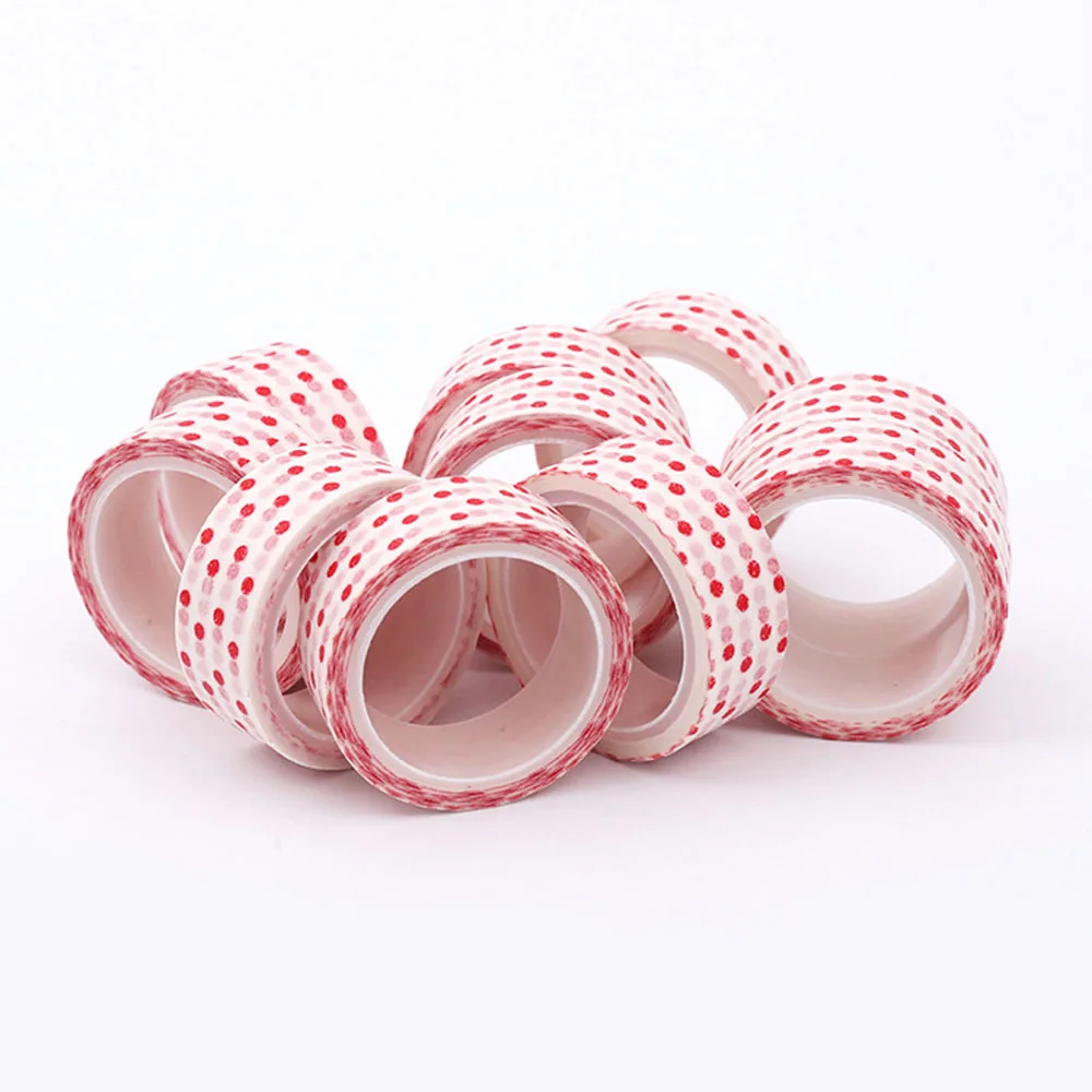 20pcs/set Basic Red Point Point Fresh and Lovely Children DIY Decorative Handbook and Paper Washi Tape for Decoration