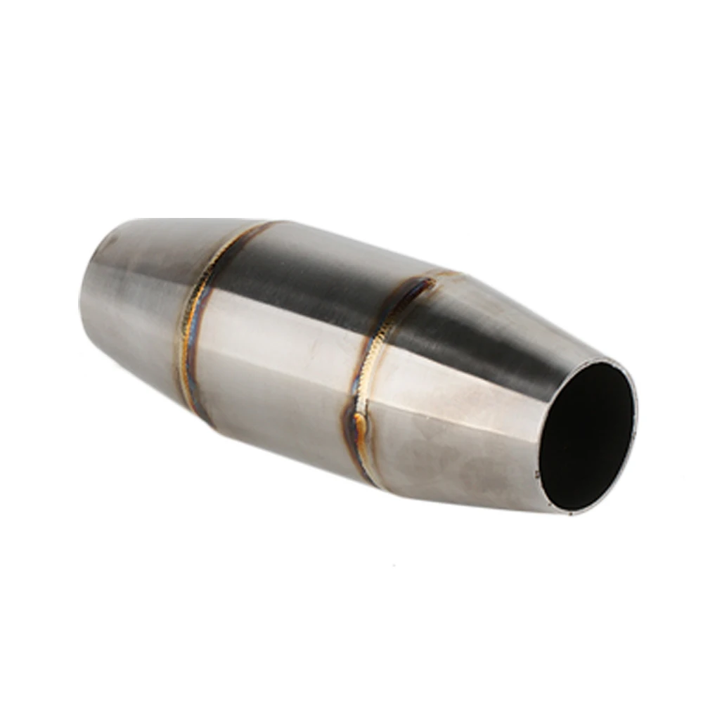Alconstar 38/58mm muffler expansion chamber of motorcycle exhaust pipe back pressure core silent catalyst muffler DB killer