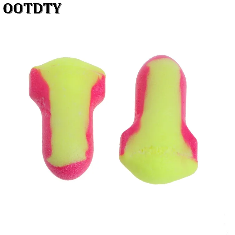 Ootdty, 10 pares de tampões descartáveis para ouvido, protetor auricular à prova de ronco