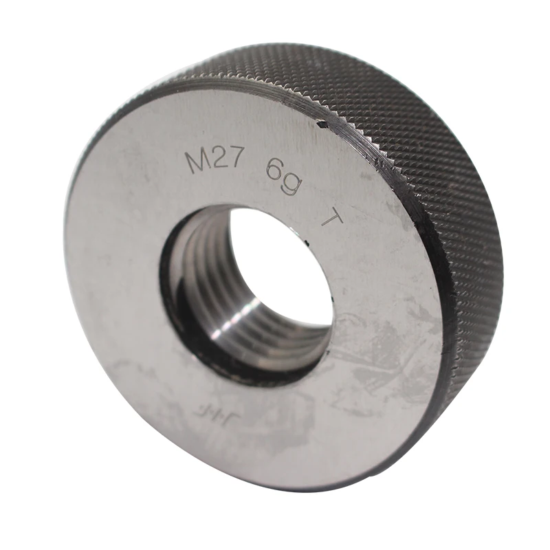 1PC M27 6g T Metric threaded ring gauge measuring external for gage holes screw High precision screw thread ring gauge