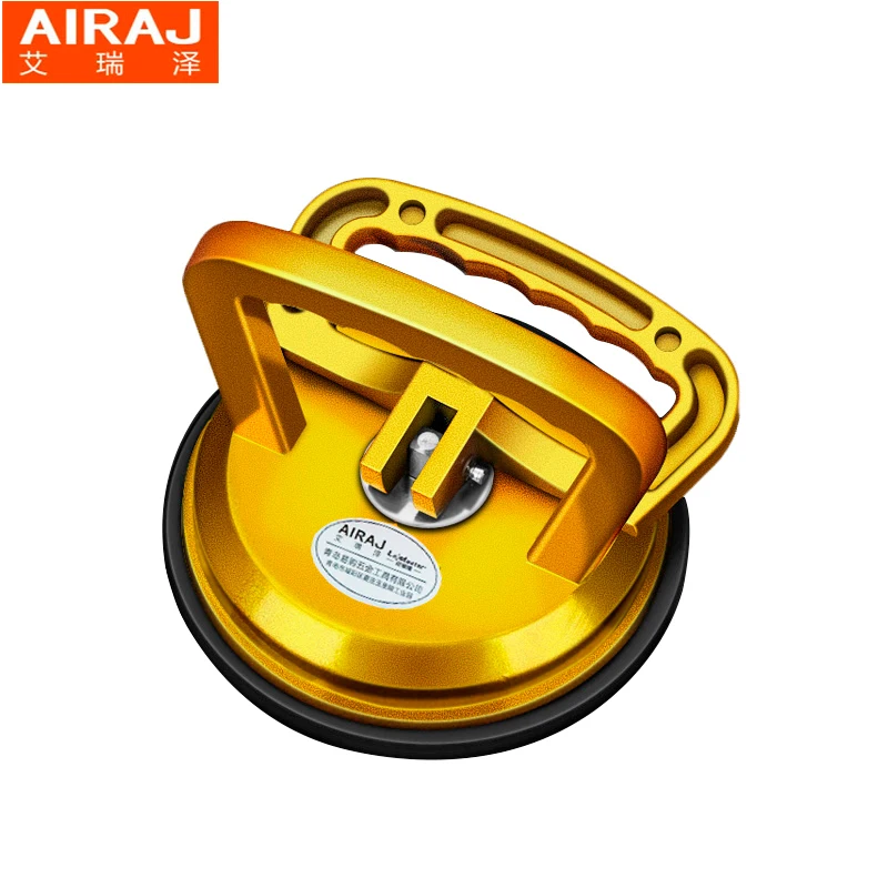 AIRAJ Tile Glass Lifter Suction Cup Glass Sucker Repair Mover Tool Dent Remover Puller Flooring Sucker High Quality Rubber