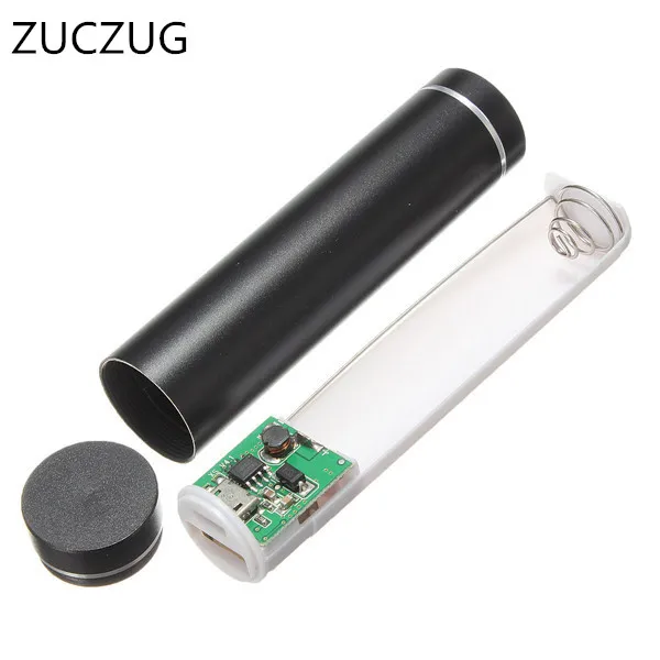 ZUCZUG NEW USB 5V 1A POWER BANK Suit 18650 BATTERY External DIY Kit Case Box Per universal Cell Phones Free welding Promotion