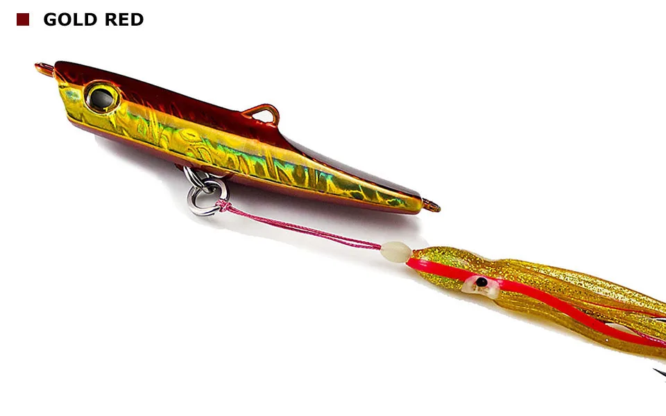 Countbass 150 g 5,3 Unzen Inchiku Jigs mit Octopus Assist Hook, Squid Jigging, Saltwater Bottom Ship Snapper Angelköder – Detail 7