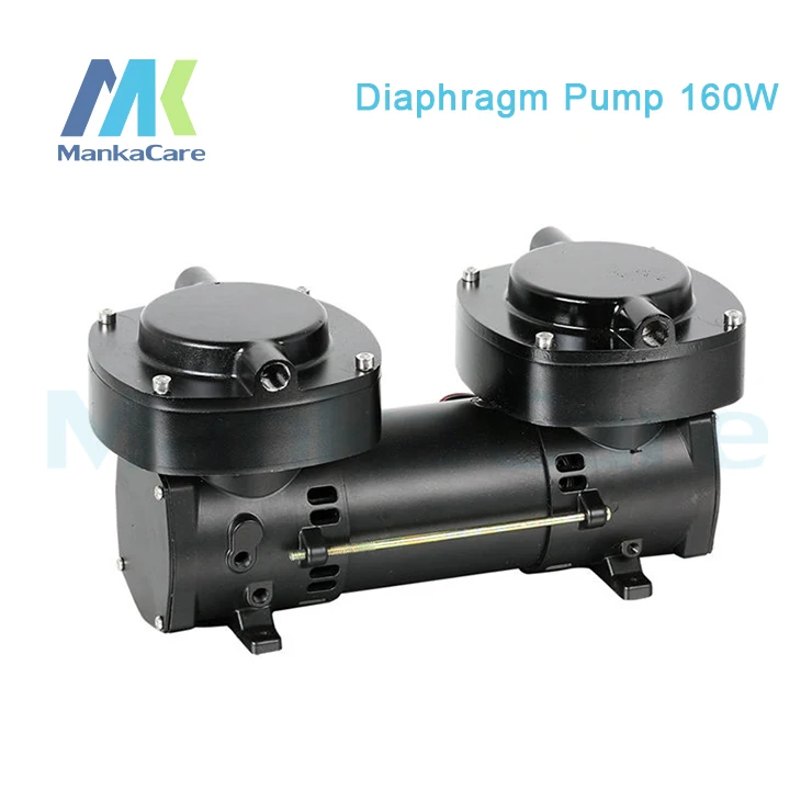 

Manka Care -24V (DC) 136L/MIN 160W Oil free Diaphragm Vacuum Pump /Silent Pumps/Oil Less/Oil Free/Compressing Pump