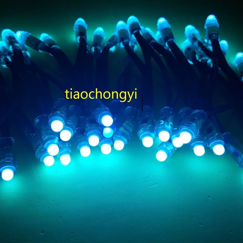 1000pcs-50PCS/ 1set WS2811 RGB Full Color 12mm Pixels digital Addressable LED String DC 5V