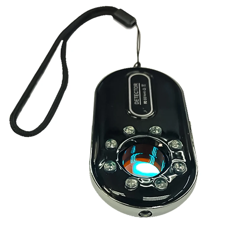 Women Anti-Spy Hidden Cam Laser Detector Spy Camera Finder with Eight IR Light for Personal Safe