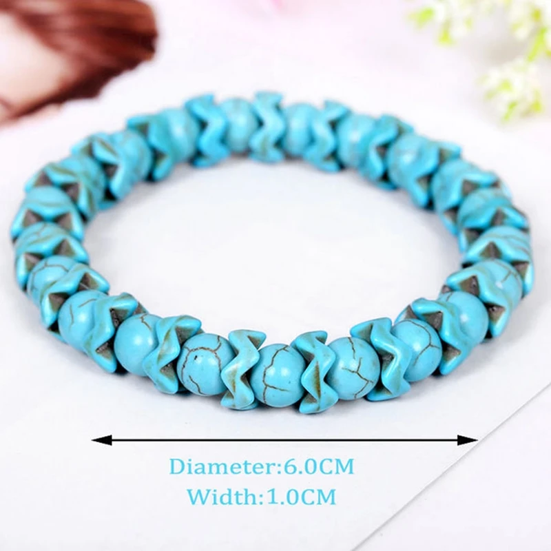 Fashion New Brand Handmade Elasic Stone Beads Bracelet For Women Bracelets Female Summer Bracelete Jewelry Gift Pulseras Mujer