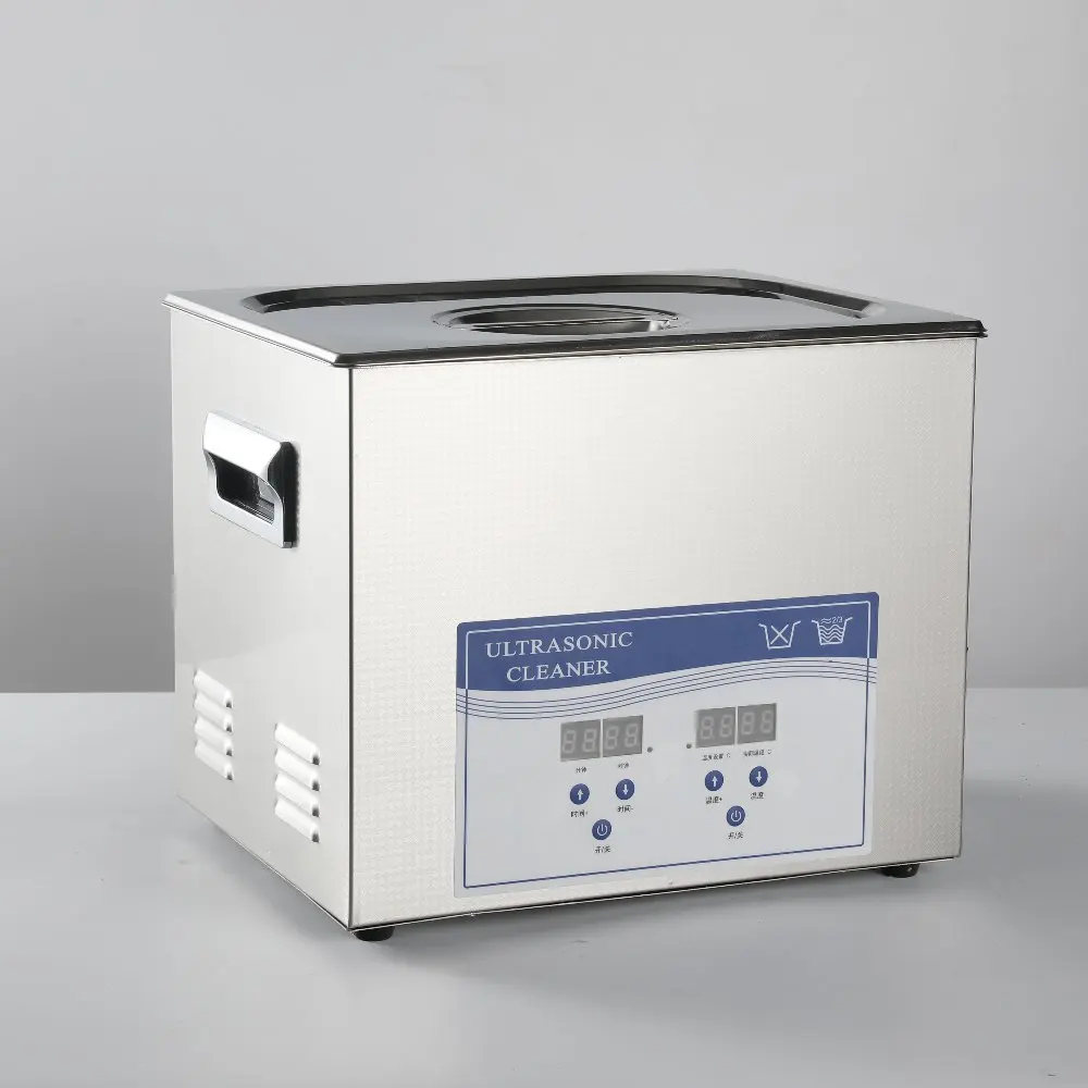 10L Ultrasonic Cleaner Fast Remove Oil Two Cleaning Cycle Digital Firearms