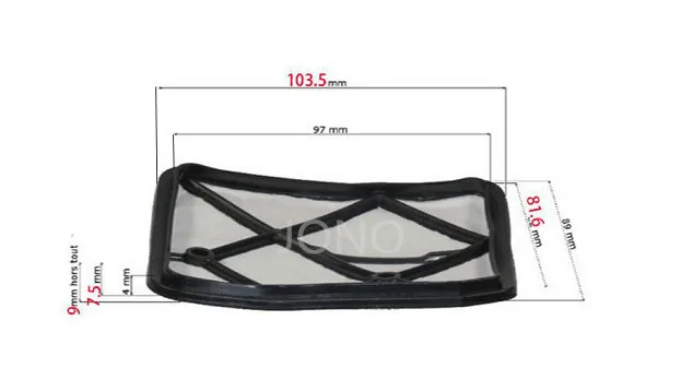 Imagem -04 - Filtro de ar para Cano de Ignição de Filtro de Combustível para Oleo-mac Efco Sparta 37 37 37s 370t 38 38s 42 44 Motor à Gasolina