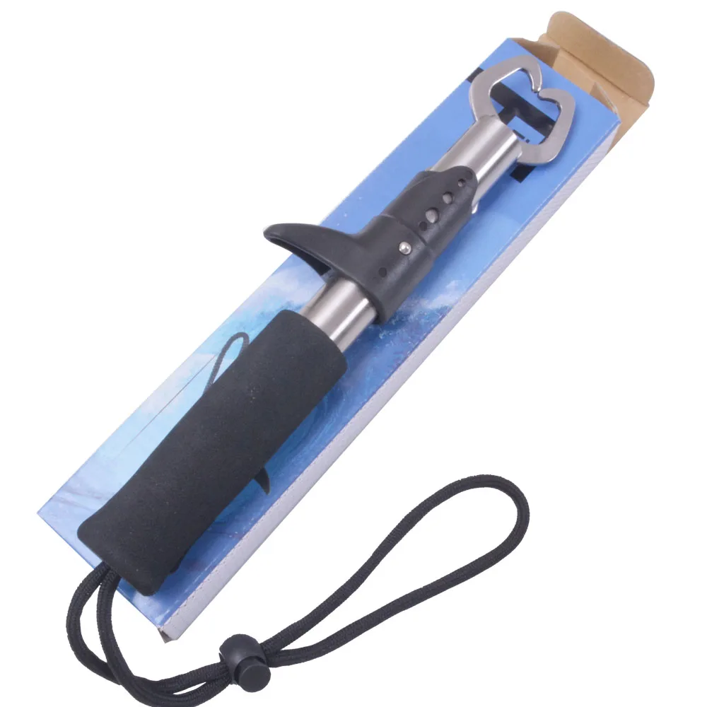 

Outdoor Portable Fishing Grip 22cm 125g Stainless Steel Lock Fishing Tackle Fish Lip Gripper Grabber Tool