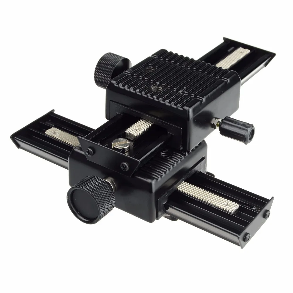 4 way Macro Shot Focusing Rail Slider for SLR DSLR DC