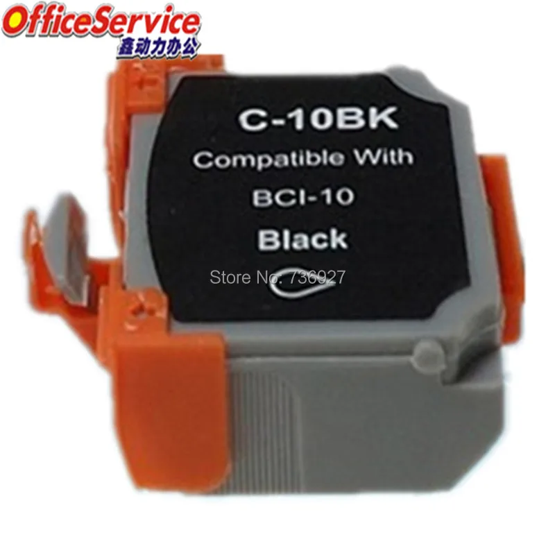 3 Black For BCI 10 BCI-10 ink print Cartridge Compatible For Canon BJC-50 BJC-55 BJC-70 BJC-80 BJC-85 BJC-85PW  BJ-30 printer