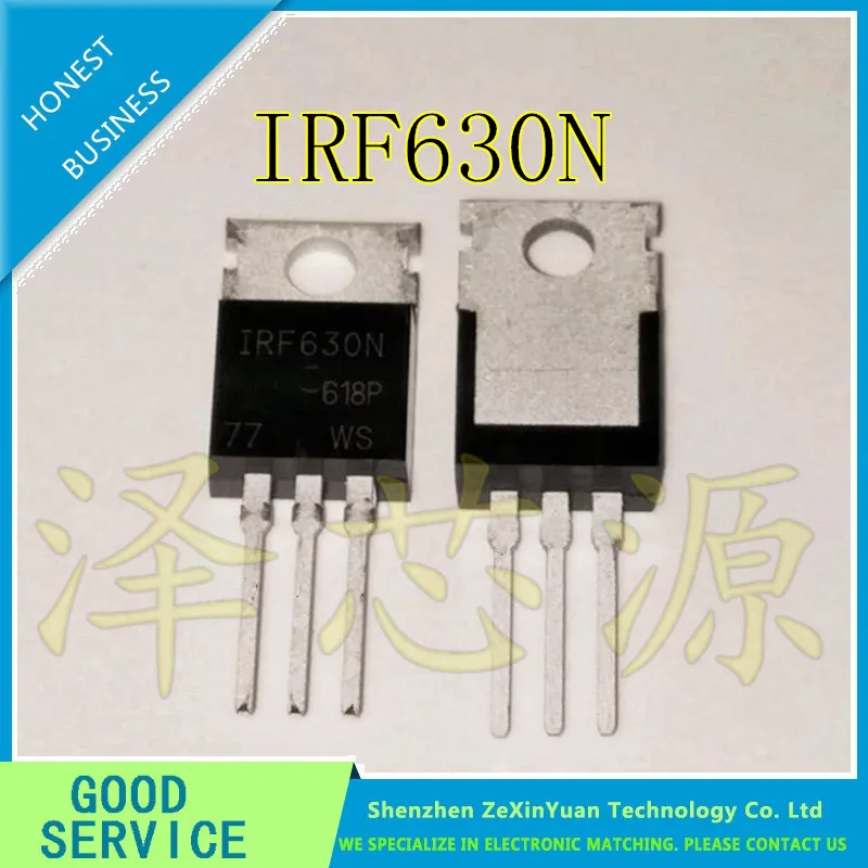 

10PCS/LOT IRF630N 630N IRF630 630 TO-220 MOSFET N FIELD EFFECT TRANSISTOR IR NEW