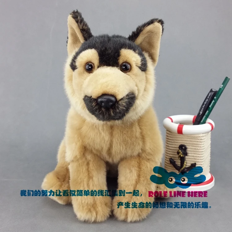 2021 German Shepherd dog Simulation plush toy dog stuffed dolls kids personalized gift christmas