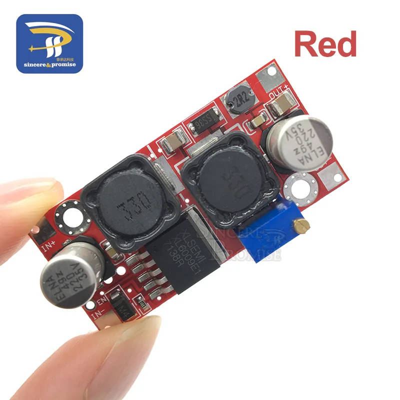XL6009 Boost Buck Converter Step Up einstellbar 20 W 5–32 V auf 1,2–35 V DC/DC-Stromversorgungsmodul, hohe Leistung, geringe Welligkeit – Detail 6