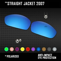 OOWLIT Lenses Replacements For Oakley Straight Jacket 2007 Sunglasses Polarized - Multi Colors