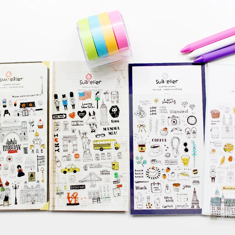 Planner Accessories Diary Decoration Stickers DIY Album  Stickers