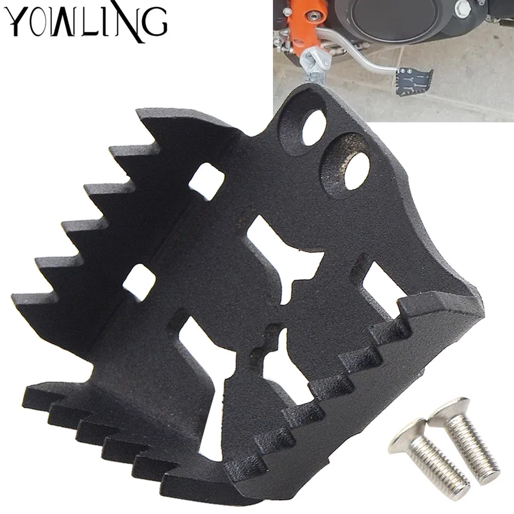 

CNC Motorcycle Rear Brake pedal treadle footboard footrest Step Tips For 990 SMR 990SMR 2007 2008 2009 2010 2011 2013